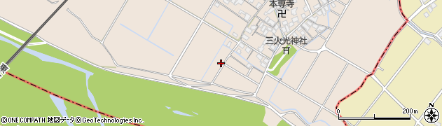 滋賀県彦根市服部町1373周辺の地図