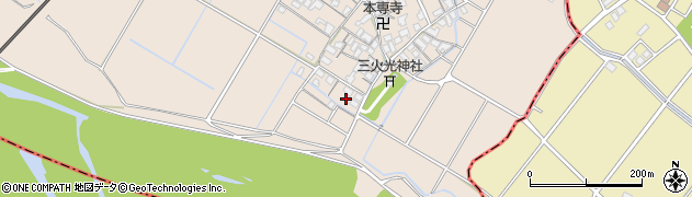 滋賀県彦根市服部町198周辺の地図