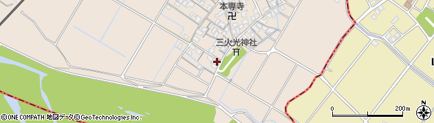 滋賀県彦根市服部町204周辺の地図
