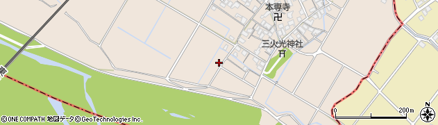 滋賀県彦根市服部町1372周辺の地図