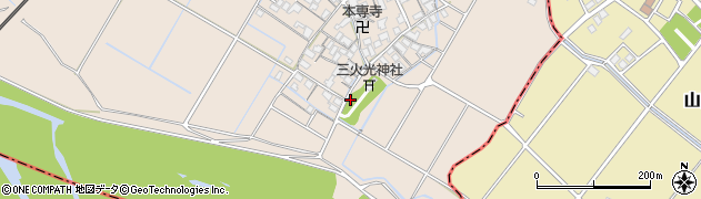 滋賀県彦根市服部町201周辺の地図