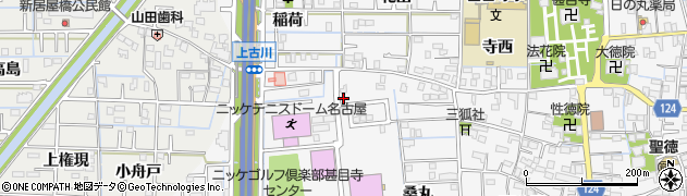 愛知県あま市甚目寺権現4-11周辺の地図