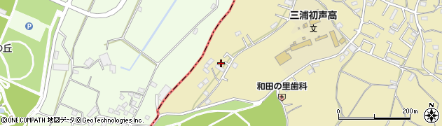 神奈川県三浦市初声町和田2969周辺の地図