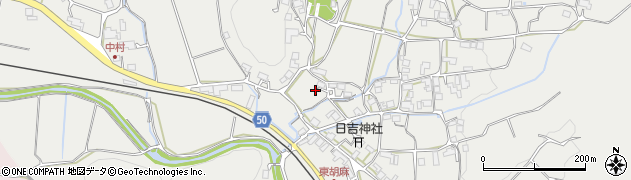 京都府南丹市日吉町胡麻（熊）周辺の地図