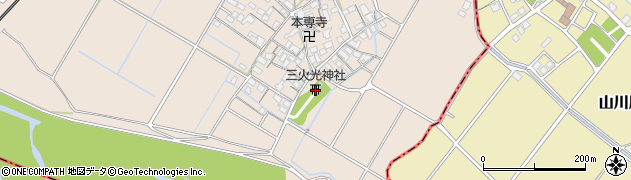 滋賀県彦根市服部町202周辺の地図