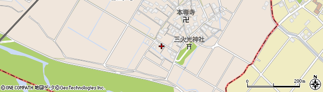 滋賀県彦根市服部町196周辺の地図