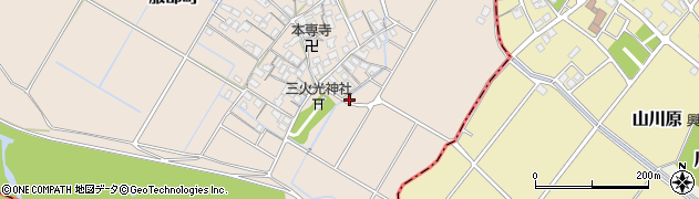 滋賀県彦根市服部町1129周辺の地図
