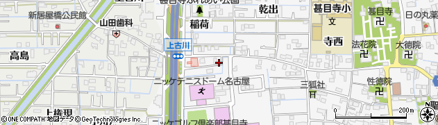 愛知県あま市甚目寺権現4周辺の地図