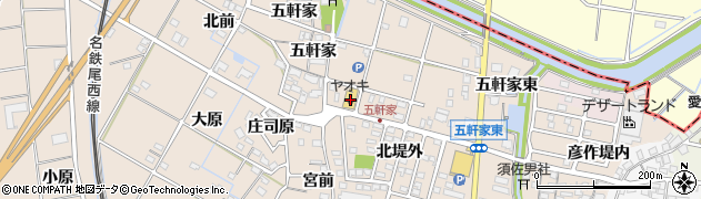 株式会社ヤオキスーパー　町方店周辺の地図
