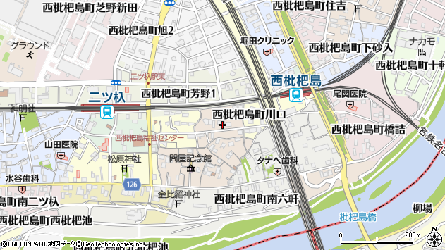 〒452-0041 愛知県清須市西枇杷島町小野田の地図