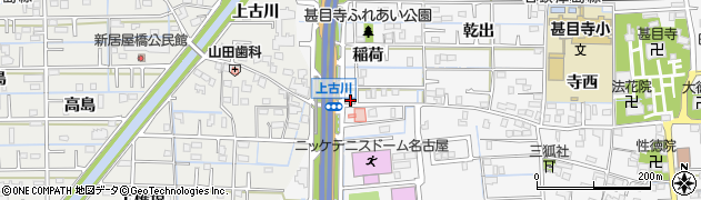 愛知県あま市甚目寺稲荷148周辺の地図