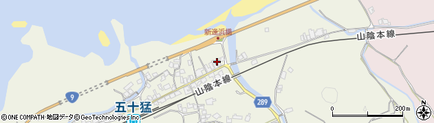 島根県大田市五十猛町182周辺の地図