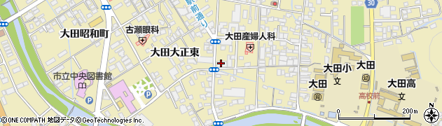 ハイカラド　アベニュー大田店周辺の地図