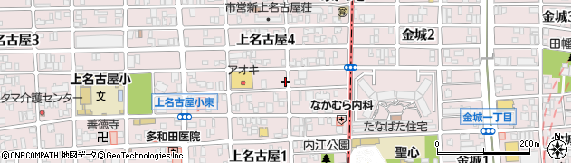 愛知県名古屋市西区上名古屋4丁目5-1周辺の地図