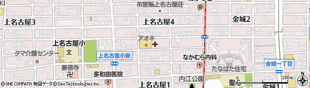 愛知県名古屋市西区上名古屋4丁目5周辺の地図