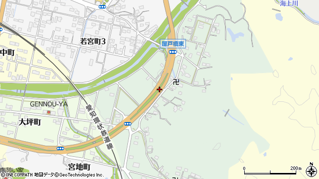 〒489-0858 愛知県瀬戸市屋戸町の地図