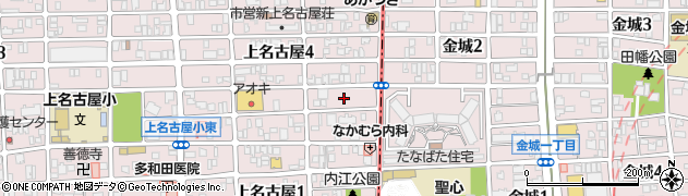 愛知県名古屋市西区上名古屋4丁目6周辺の地図