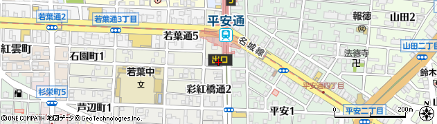 浦野医院周辺の地図