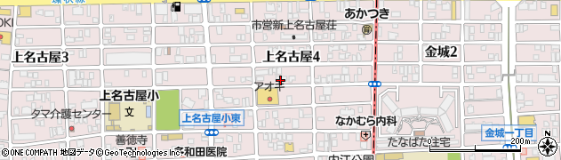 愛知県名古屋市西区上名古屋4丁目8-7周辺の地図
