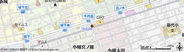 名古屋千代田郵便局 ＡＴＭ周辺の地図