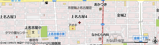 愛知県名古屋市西区上名古屋4丁目8-5周辺の地図