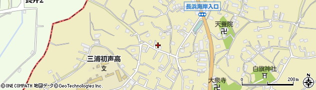 神奈川県三浦市初声町和田2881周辺の地図