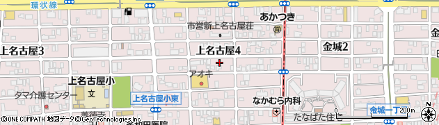 愛知県名古屋市西区上名古屋4丁目8-25周辺の地図