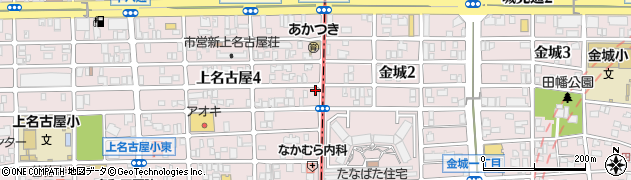愛知県名古屋市西区上名古屋4丁目7-28周辺の地図