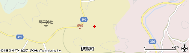 愛知県豊田市伊熊町（三五田）周辺の地図