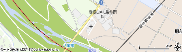 滋賀県彦根市服部町846周辺の地図