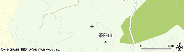 愛知県豊田市東萩平町（山ノ田）周辺の地図