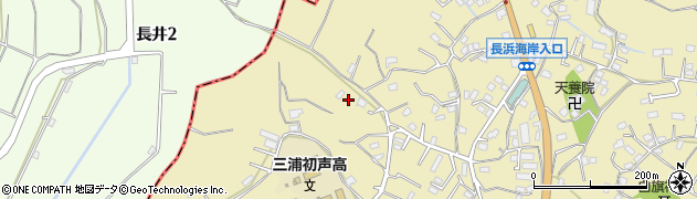 神奈川県三浦市初声町和田3008周辺の地図