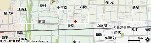 町カフェ周辺の地図