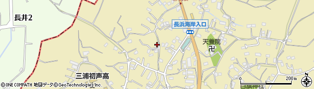 神奈川県三浦市初声町和田2876周辺の地図