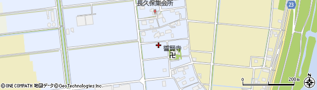 岐阜県海津市海津町長久保394周辺の地図
