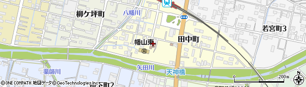 瀬戸市役所　山口公民館周辺の地図
