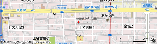 愛知県名古屋市西区上名古屋4丁目14-11周辺の地図