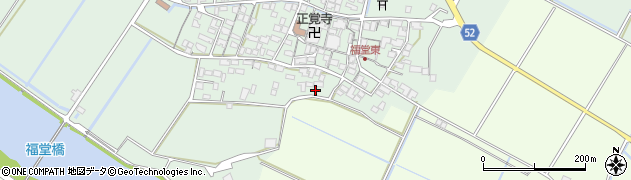 滋賀県東近江市福堂町3208周辺の地図