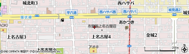 愛知県名古屋市西区上名古屋4丁目14-21周辺の地図