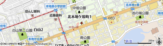 丸亀製麺 尾張旭店周辺の地図