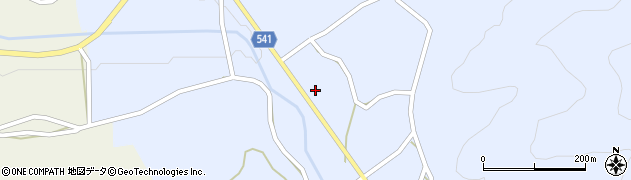 兵庫県丹波市市島町北奥445周辺の地図
