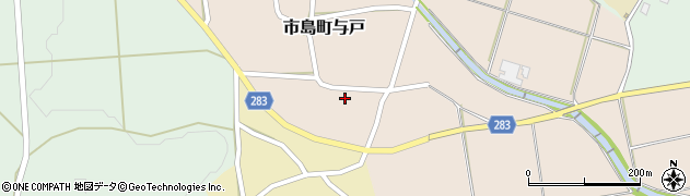 兵庫県丹波市市島町与戸1209周辺の地図
