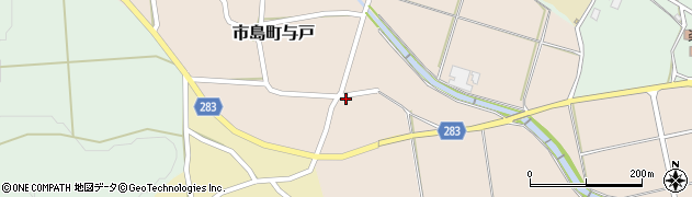 兵庫県丹波市市島町与戸891周辺の地図