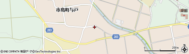 兵庫県丹波市市島町与戸885周辺の地図