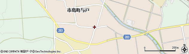 兵庫県丹波市市島町与戸1199周辺の地図