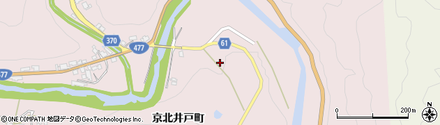 京都府京都市右京区京北井戸町神子ケ市周辺の地図