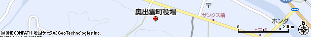 島根県仁多郡奥出雲町周辺の地図