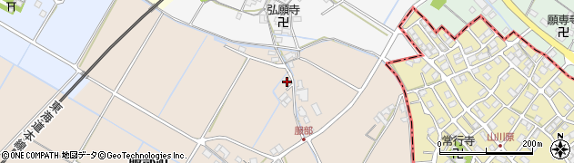 滋賀県彦根市服部町457周辺の地図