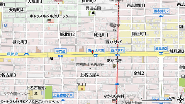〒451-0024 愛知県名古屋市西区秩父通の地図