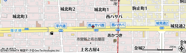 愛知県名古屋市西区秩父通1丁目周辺の地図